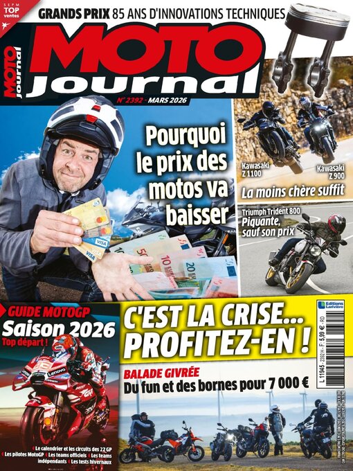 Title details for Moto Journal by Editions Lariviere SAS - Available
